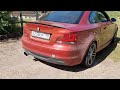 bmw 125i e82 performance exhaust sound