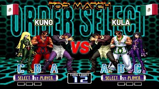 KUNO vs KULA  FT10  KOF 2002 TORNEO PLUS GRAND FINAL