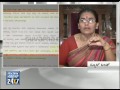 bangalore mayor santhakumari talks about bbmp cash book scam