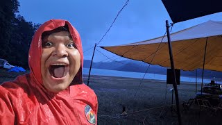 ACAMPANDO EN LAGOS DE MONTEBELLO Primer día 🏕️🌧️