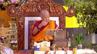 sangye nyenpa rinpoche teaching, ལན་གཅིག་ལེགས་པར་གསན་རོ་གནང་།