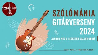 Stumpf Jenő - Szólómánia Gitárverseny 2024