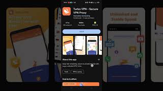 Turbo VPN - Secure VPN Proxy App Full Installation Guide