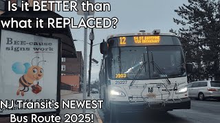 We Rode NJ Transit's "Newest" Bus Route!
