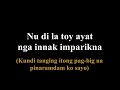 bulod nga ayat ilocano song lyrics w tagalog translation hiram na pag ibig