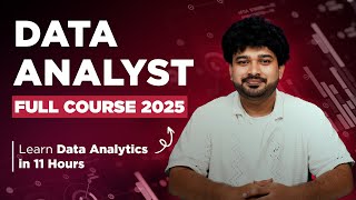 Data Analyst Full Course 2025 | Data Analyst Course FREE | Intellipaat