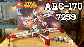 LEGO ARC-170 Starfighter Review! (7259) - Star Wars 2005