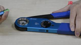 How to Fast Test the Indenters Condition for YJQ-W2A (AF8 DMC Wire Crimper Equivalent) by G125 Gage