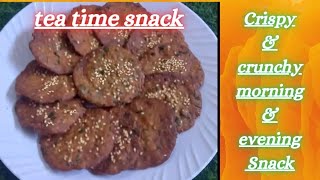 WINTER SPECIAL Crispy And Crunchy Morning and Evening  Tea Time Snack At Home || @homemadefoods722