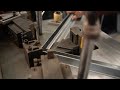 Aluminium window manufacturing process