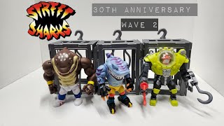 Street Sharks 30th Anniversary Wave 2 Action Figures Review!! released by Mattel!!