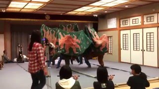 飛騨高山 高山祭り獅子舞