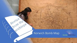 Norwich Bomb Map