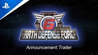 Earth Defense Force 6 - Announcement Trailer | PS5 \u0026 PS4 Games