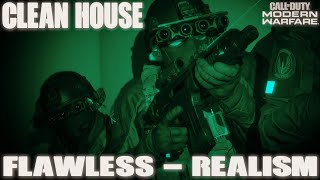 CLEAN HOUSE - FLAWLESS RAID (REALISM DIFFICULTY) | Call of Duty Modern Warfare Campaign