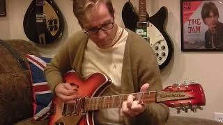 Rickenbacker 12 string (1993 Plus) easy movable chord exercises