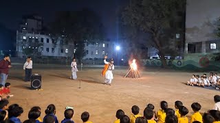 गाव जागवत आली वासुदेवाची स्वारी । वासुदेव । किरण घोलप । प्रबोधन । स्काऊट ग्राऊंड । श्री शिवाजी कुल