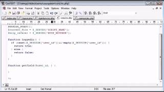 synapseindia php development Tutorial 141 Getting User Data Part 1