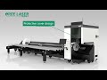 or th6016 semi loading device professional fiber laser tube cutting machine oree laser