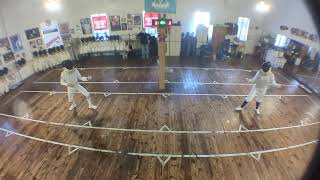 2025 October DIV3 Women's Foil Finals: Isabella Lee (AAFA) v. Rachel Joseph (FFT)