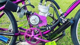 Super fast AM6 Water Cooled motorized bicycles