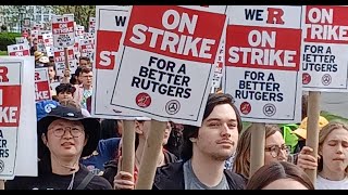 Historic #Rutgers #Teachers' #Strike - first time in 257 years.