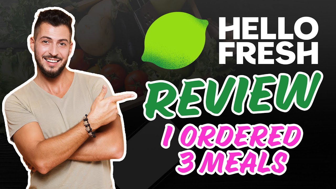 I Ordered HelloFresh Meals, Is It Worth It? HelloFresh Unboxing And ...