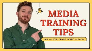 Media Training Tips to Take Control of the Narrative | PR Training