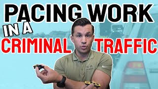 How does PACE or PACING work in a criminal traffic case?