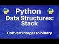 Data Structures in Python: Stack -- The Stack Data Structure