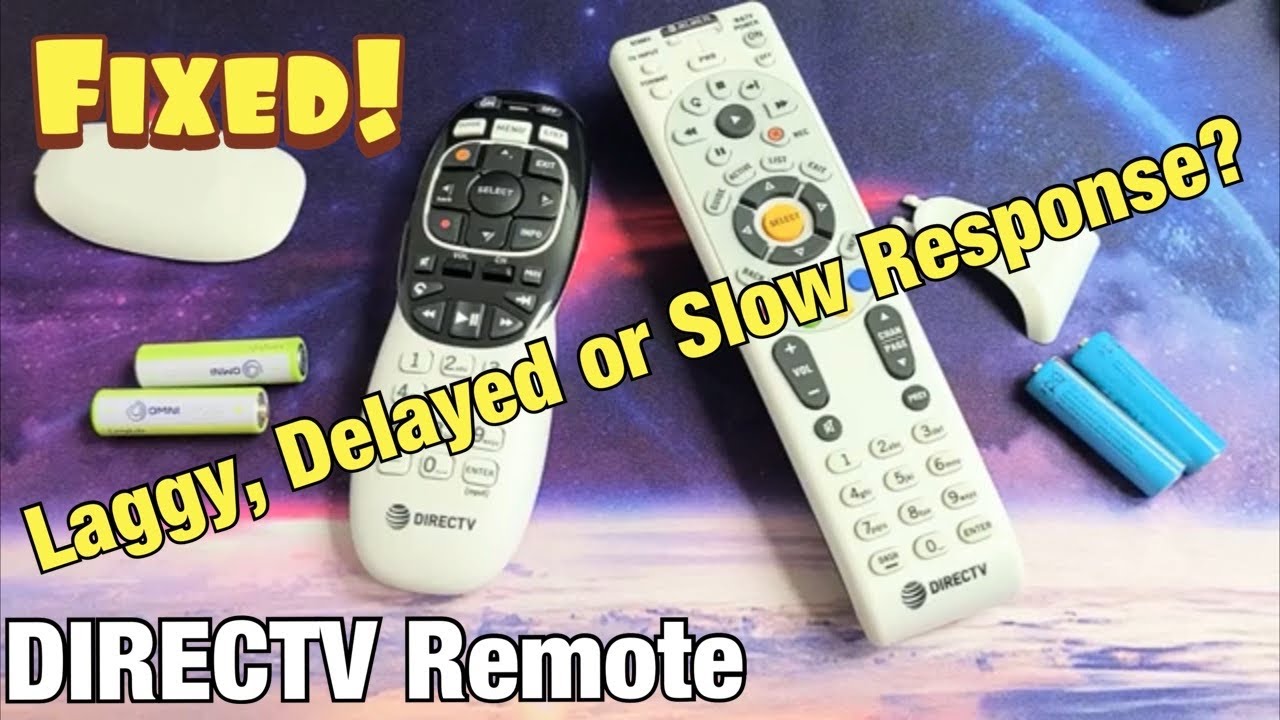 DIRECTV Remote: Lagging, Slow Response, Delayed? FIXED! - YouTube