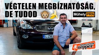 MűhelyPRN: Az IGAZI japán technika - Infiniti EX37 – 2009. (Ep. 123.)