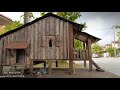 Traditional Malay House Replica Model