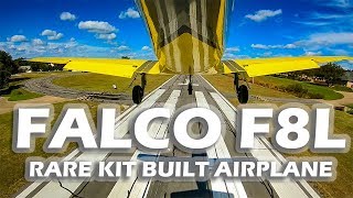 Falco F8L - Rare Aircraft Flight and Pilot Interview