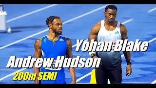 Yohan Blake | Andrew Hudson | Andel Miller | Mens 200m Prelim 3