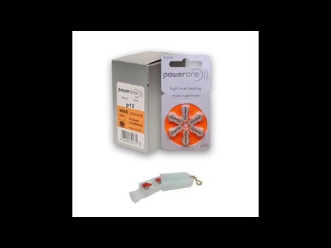 Power One Hearing Aid Batteries P13 Power One Hearing Aid Batteries P13