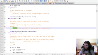 Let's Code Python: Deque, Part 16