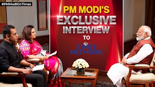 PM Modi Live: PM Modi's Biggest Interview On Times Now With Navika Kumar & Sushant Sinha