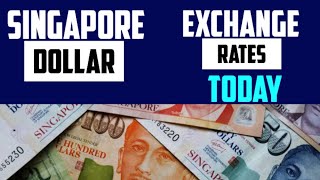 1 Singapore dollar exchange rates today 29 aug 2023