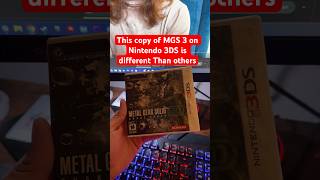 This Copy of Metal Gear Solid 3DS isn’t like others #gaming #gamingnews #metalgearsolid