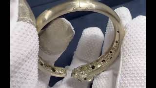 Cartier Panthère de Cartier Bracelet in 18k White Gold with 225 Diamonds N6715617