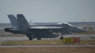 岩国基地❗VFA-195ダムバスターズ（チッピー)　FA-18E  ミッションコンプリート🙋お疲れ様でした🙇