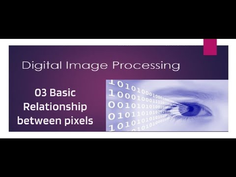 Basic Relationship Between Pixels Digital Image Processing Module 1
