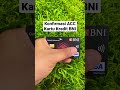 Konfirmasi ACC Kartu kredit BNI