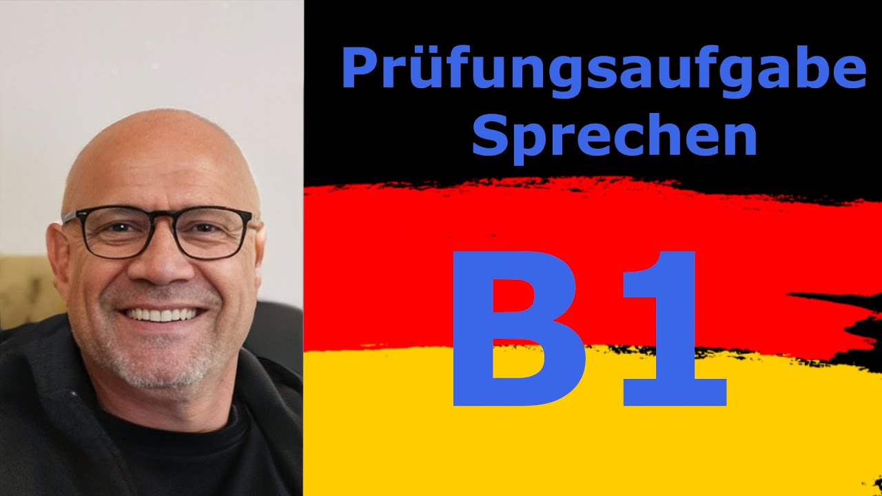 Prüfungsaufgabe Sprechen B1, Teil 1 - YouTube