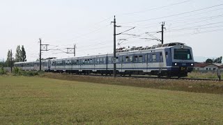 S-Bahn Vienna: ÖBB 4020-302 and 4020-274 between Wiener Neustadt and Theresienfeld