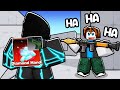 I Pretended To Be a NOOB Then Used DIAMOND HANDS in Roblox Rivals!