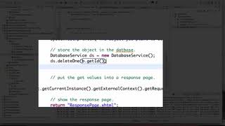 JavaEE Web App 20 - Web App 07 - Delete button