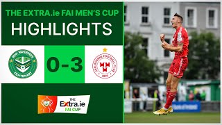 2022 Extra.ie FAI Men's Cup First Round: Bray Wanderers 0-3 Shelbourne