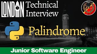 Palindrome || Python Coding Challenge
